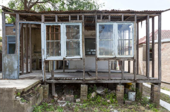 Renovator's delight at Rozelle.