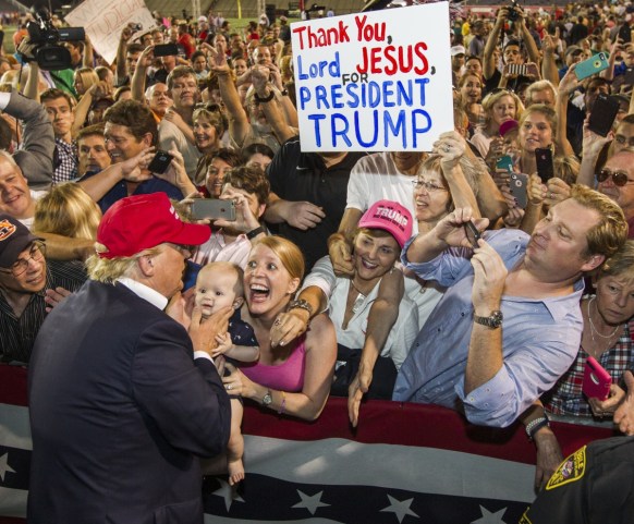 donadl trump fans