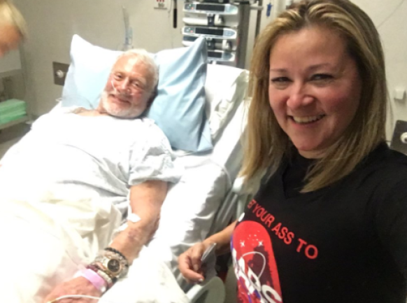 Buzz Aldrin recovering in Christchurch Hospital