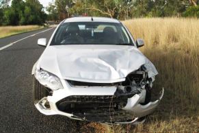 Police said Mr Hardgraves abandoned his ute after hitting a kangaroo.
