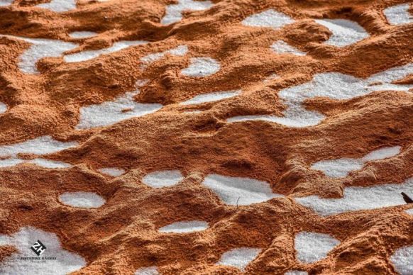 snow in Sahara