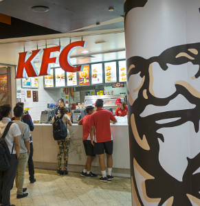 kfc worker