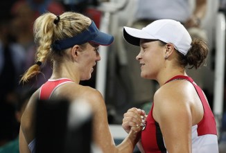 Ash Barty Angelique Kerber