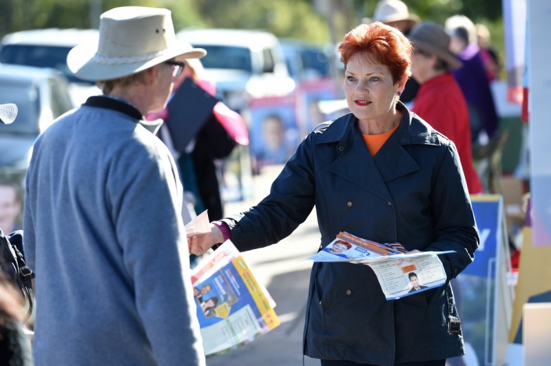 Pauline Hanson's One Nation is expected to register with the electoral commission in NSW. Photo: AAP