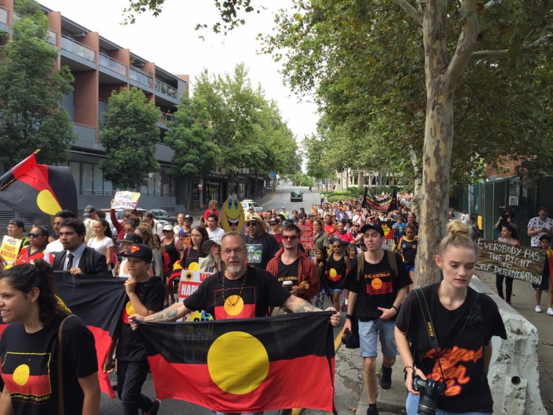 Invasion Day protests will be held throughout Australia today. Photo: AAP