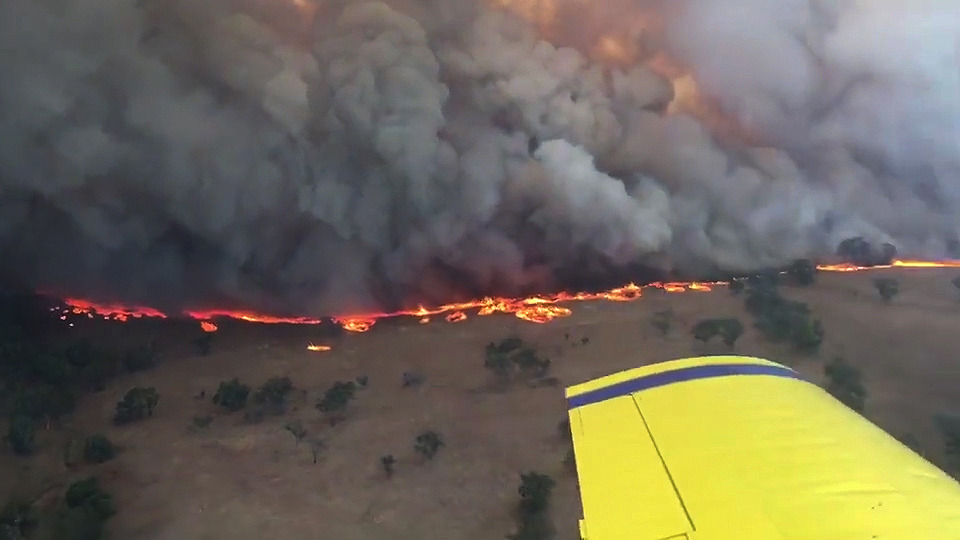 Sir Ivan bushfire