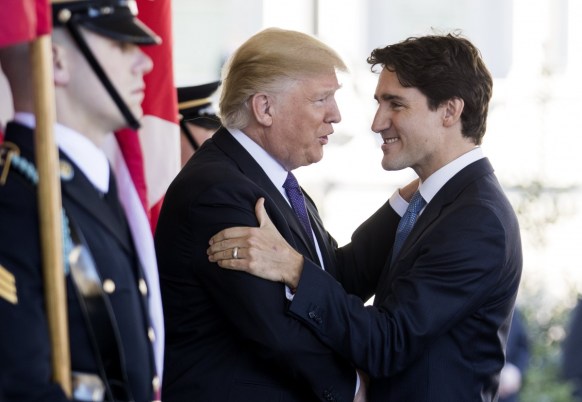 Trudeau Trump White House