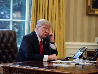 plebiscite Trump Turnbull phone call