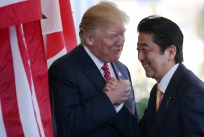 Trump and Abe