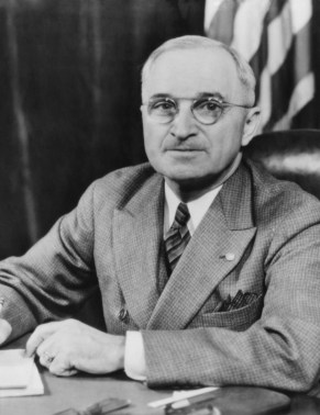 Former US president Harry Truman fired off a scathing attack in defence of his daughter on White House letterhead. Photo: Getty