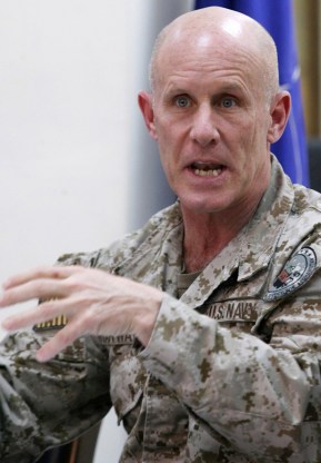 No thanks. Vice Admiral Robert Harward turned down President Trump's job offer.