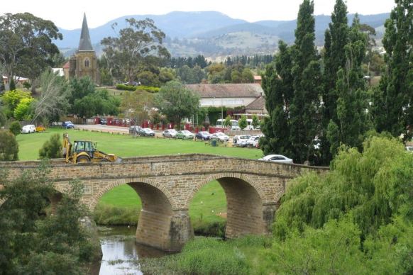 Historic Richmond Bridge in Southern Tasmania