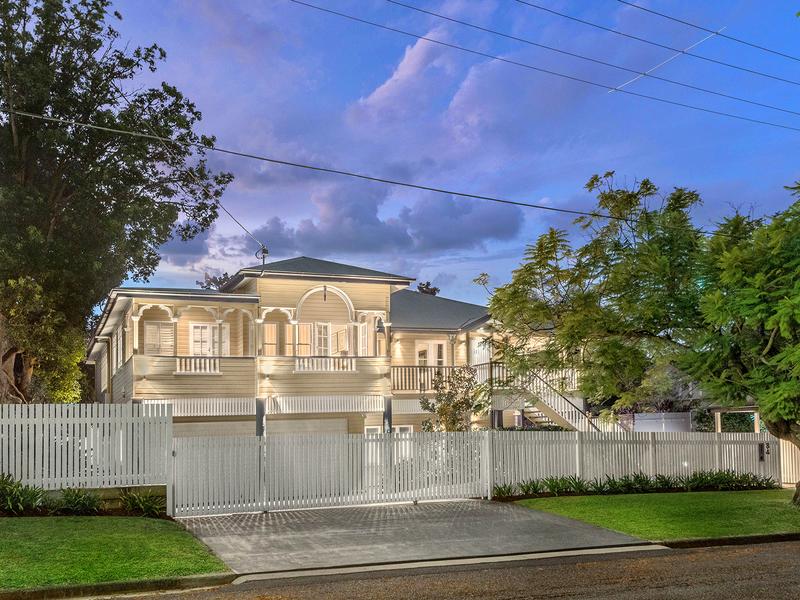It boasts high ceilings, polished floorboards and is located north-east of the Brisbane CBD. Photo: Ray White