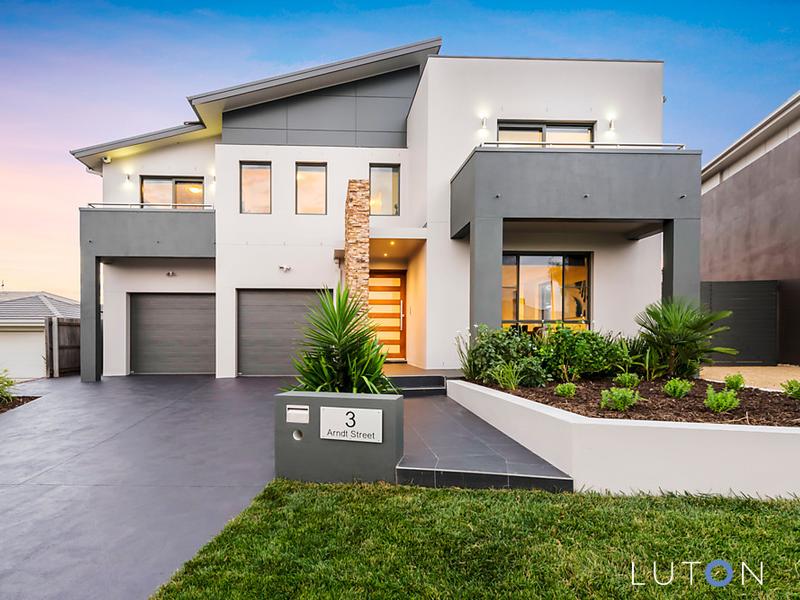 Boasting five bedrooms, Canberra's top sale for the weekend sits on a 810m2 parcel of land. Photo: Luton