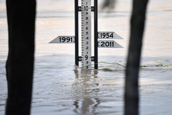 Rockhampton flood peak