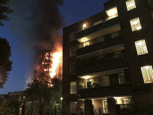 west London fire