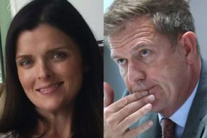 Amber Harrison and Tim Worner