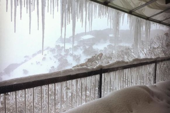 mount hotham snow
