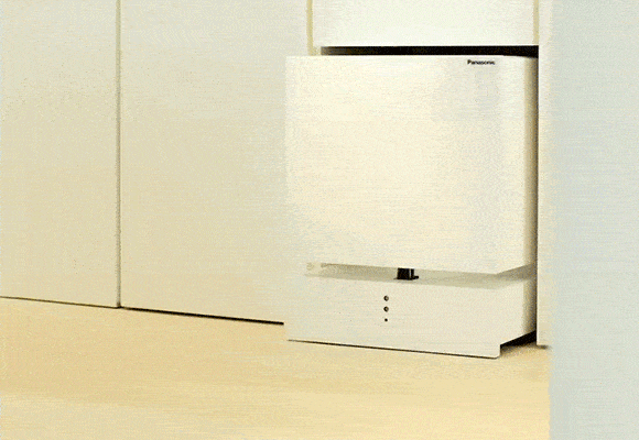 moving fridge