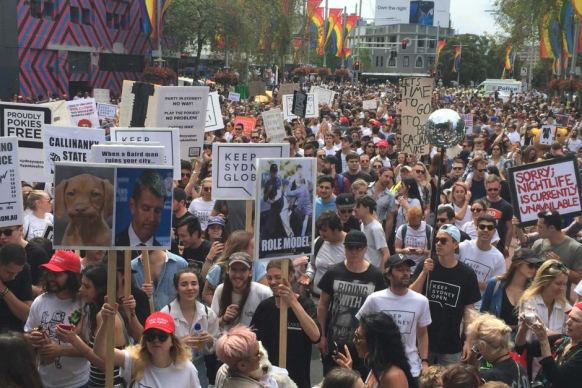 Lockout law rally