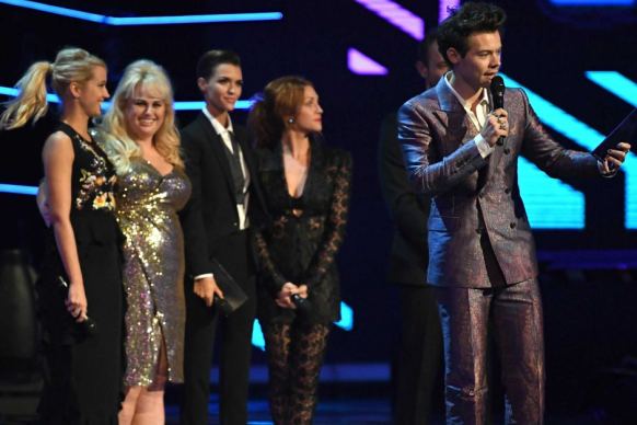 Harry Styles at the 2017 ARIA Awards