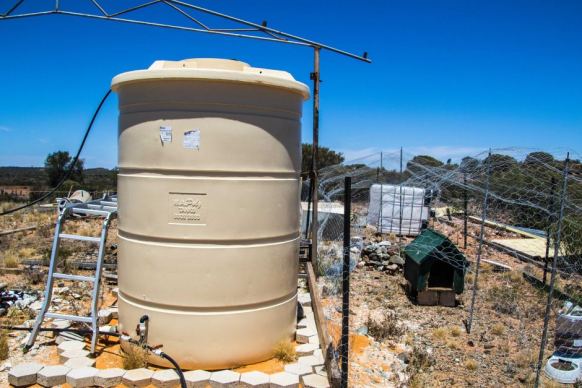 Menzies water tank