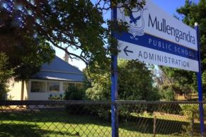 Mullengandra Public School as it looks today. ABC News: Sarah Gerathy