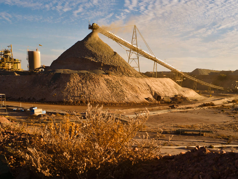 A mining project east of Perth