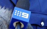 A Nine Network microphone