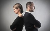 Angry couple