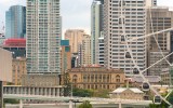 A view of the Brisbane central business district