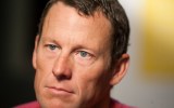 Lance Armstrong during an interview in Austin, Texas
