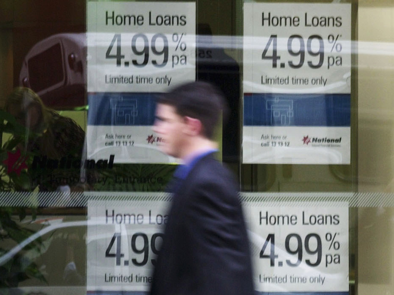 The National Australia Bank and home loan interest rate .