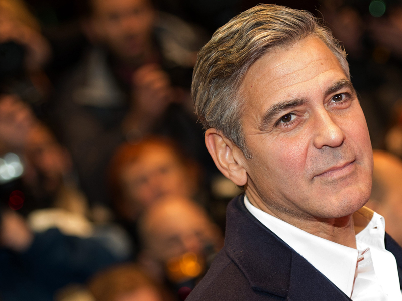 George Clooney at a red carpet event