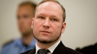 Norwegian mass murderer Anders Breivik.