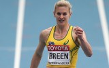 Melissa Breen beat Sally Pearson for the first time in 30 attempts.