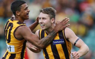 Bradley Hill and Liam Shiels