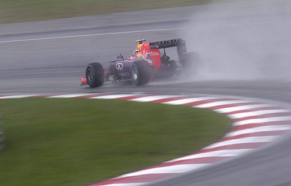 Daniel Ricciardo in Malaysian GP qualifying.