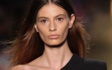 Cassi Van Den Dungen on the catwalk earlier this week.
