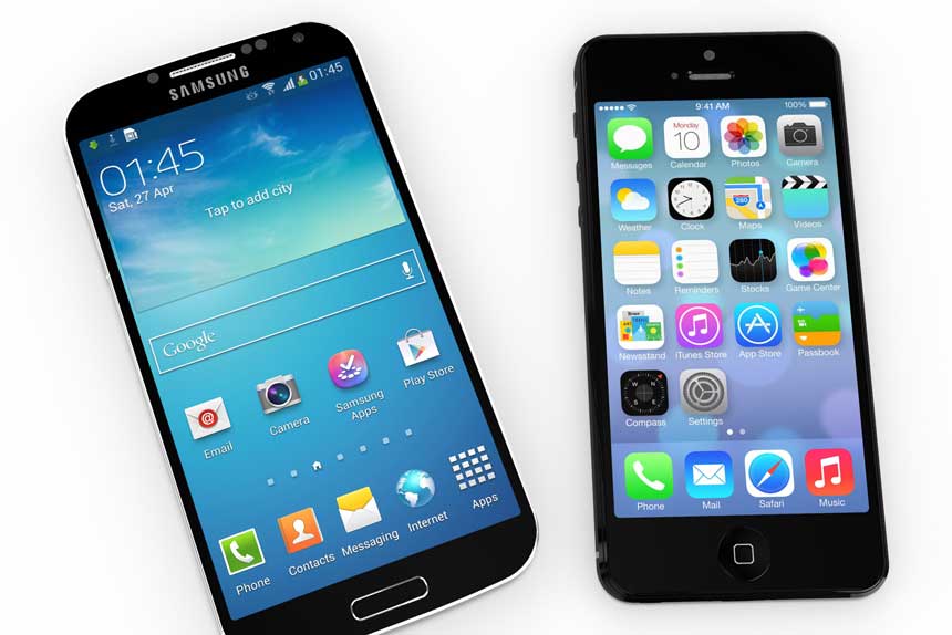 Samsung and Apple