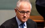 Malcolm Turnbull during question time