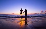 couple on beach