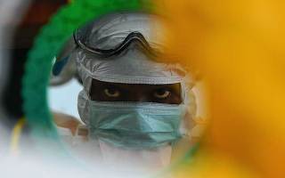 Ebola has killed 1220 people since it emerged in southern Guinea. pic: Getty