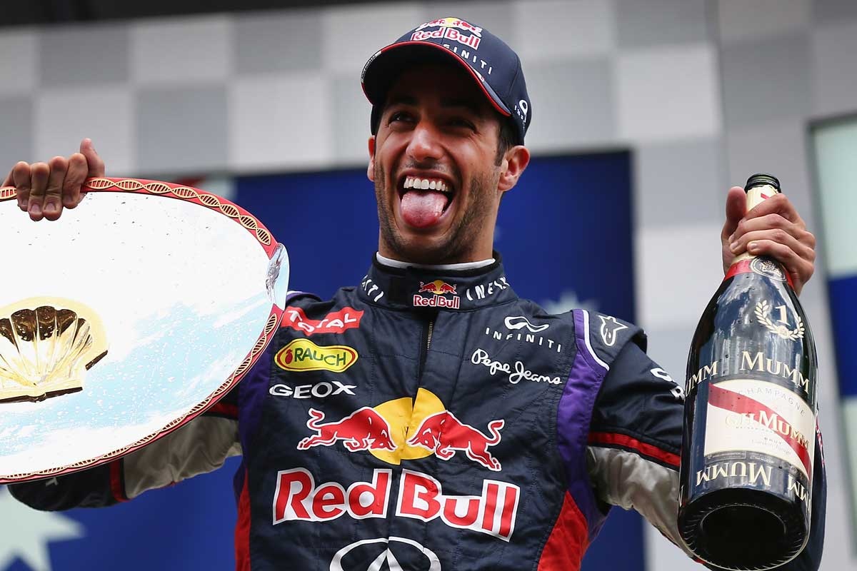 Daniel Ricciardo has won his third race of the season.