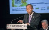 Ban-Ki-Moon-Getty UN Secretary General Ban Ki-moon at Climate Week in New York.