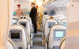 Emirates plane flight business class