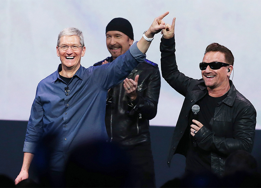 U2 Apple - Getty