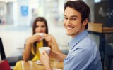 couple having coffee