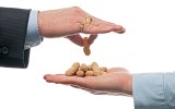 pay peanuts