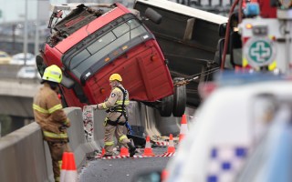 Truck crash AAP